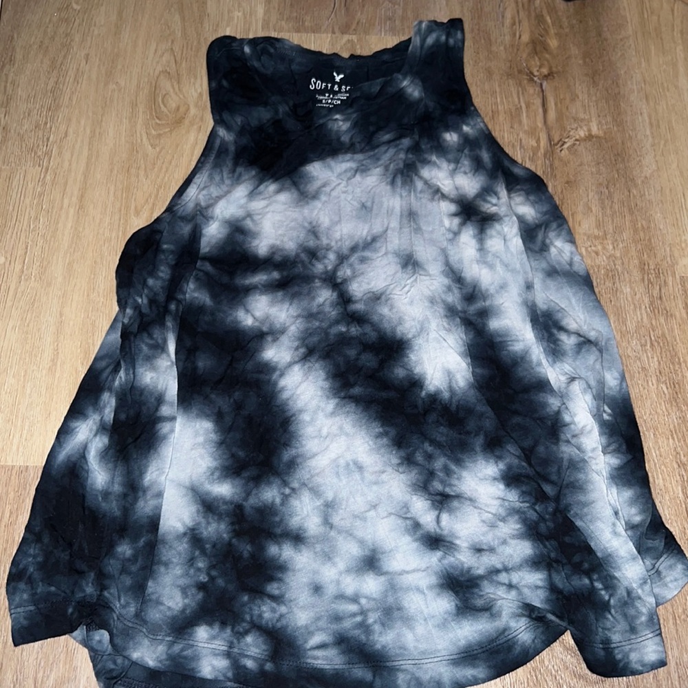 Tye dye tank American eagle